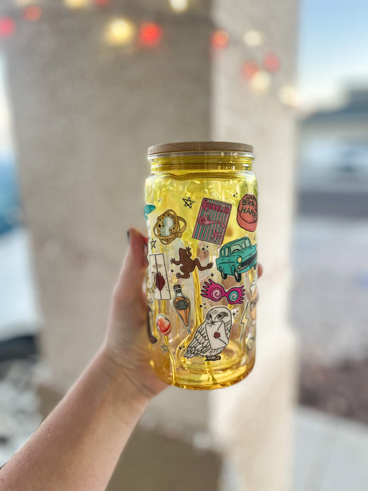 HP Butterbeer snow globe tumbler - acrylic