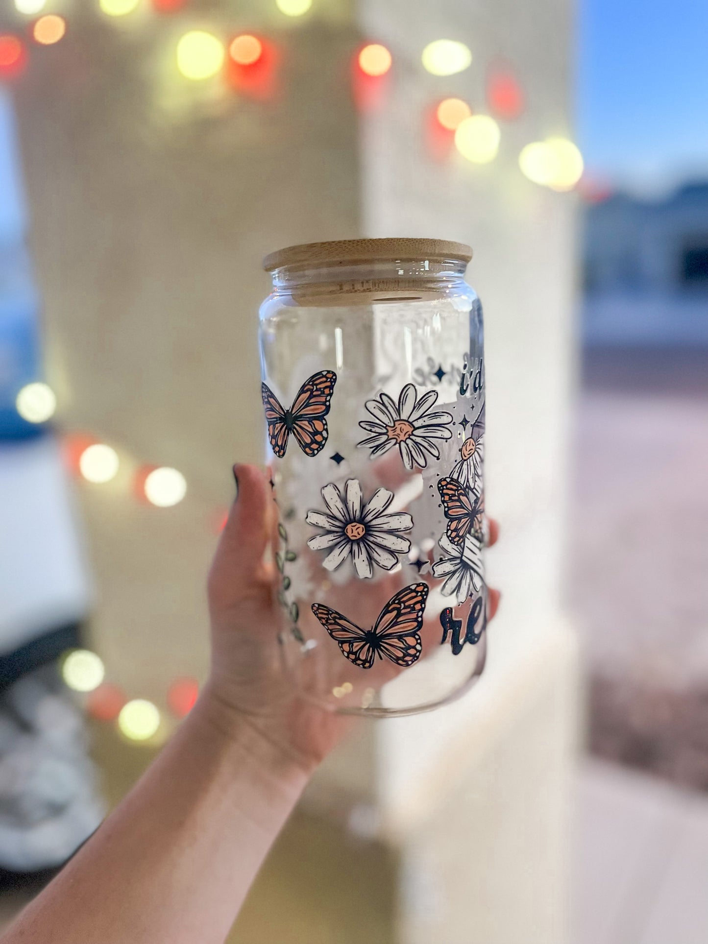 Rather be Reading regular tumbler - glass